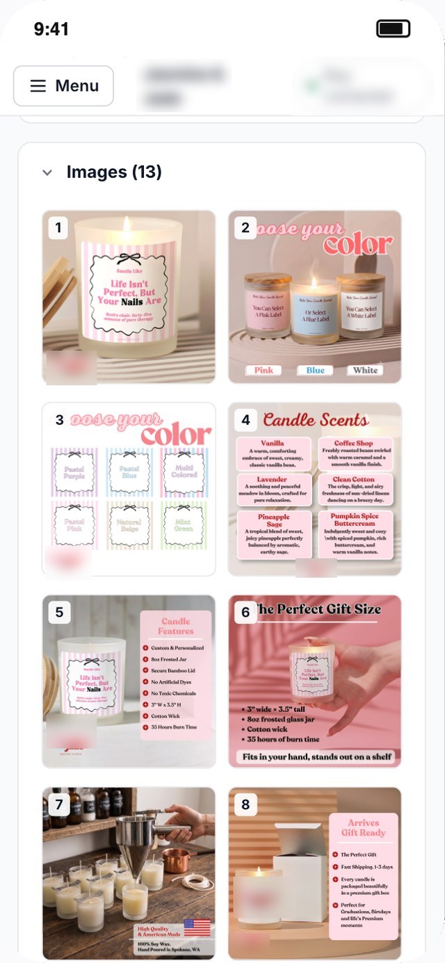An Etsy seller app